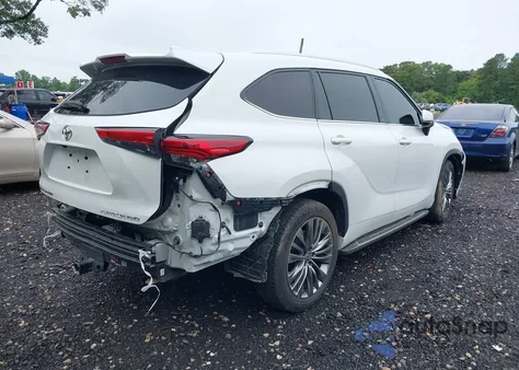 2022 Toyota Highlander Platinum из США, поврежденный, VIN 5TDFZRBH0NS202686